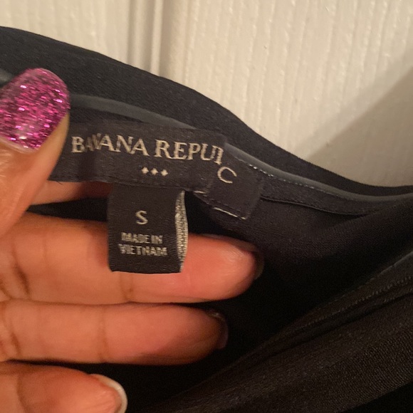 🆕Black Strapless Banana Republic Dress (R) - Picture 5 of 6